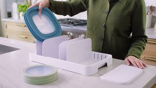 StoraLid® Container Lid Organizer, 40 Lid How to Video