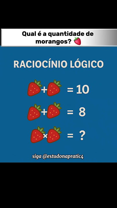 siga @estudonapratic4 #matematica #aprendizado #raciociniologico