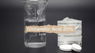 Gibberellic Acid 20% is a plant-derived growth regulator with strong activity.