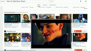 Hover Zoom + How to Add [ Hover Zoom ]  Chrome Extension Plug In