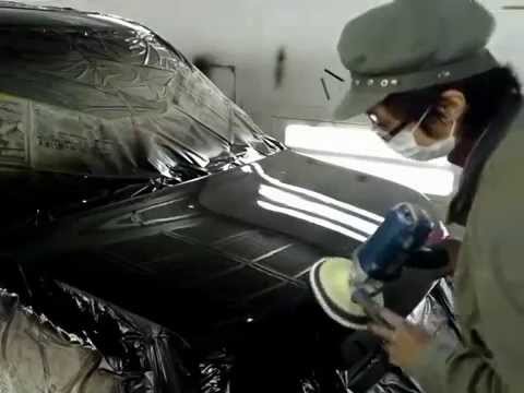 自動車板金塗装 磨き工程 Youtube