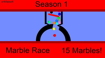 Algodoo Marble Race - Part 2 - Season 1