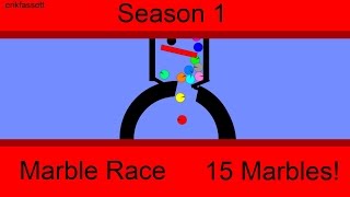 Algodoo Marble Race - Part 2 - Season 1