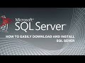 How to download and install easily SQL Server Express and SQL Server Management Studio 2017.