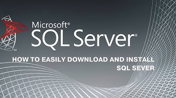 How to download and install easily SQL Server Express and SQL Server Management Studio 2017.
