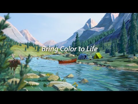 Color Portal: Mountain Animated TV Commercial - Sherwin-Williams