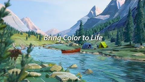 Color Portal: Mountain Animated TV Commercial - Sherwin-Williams