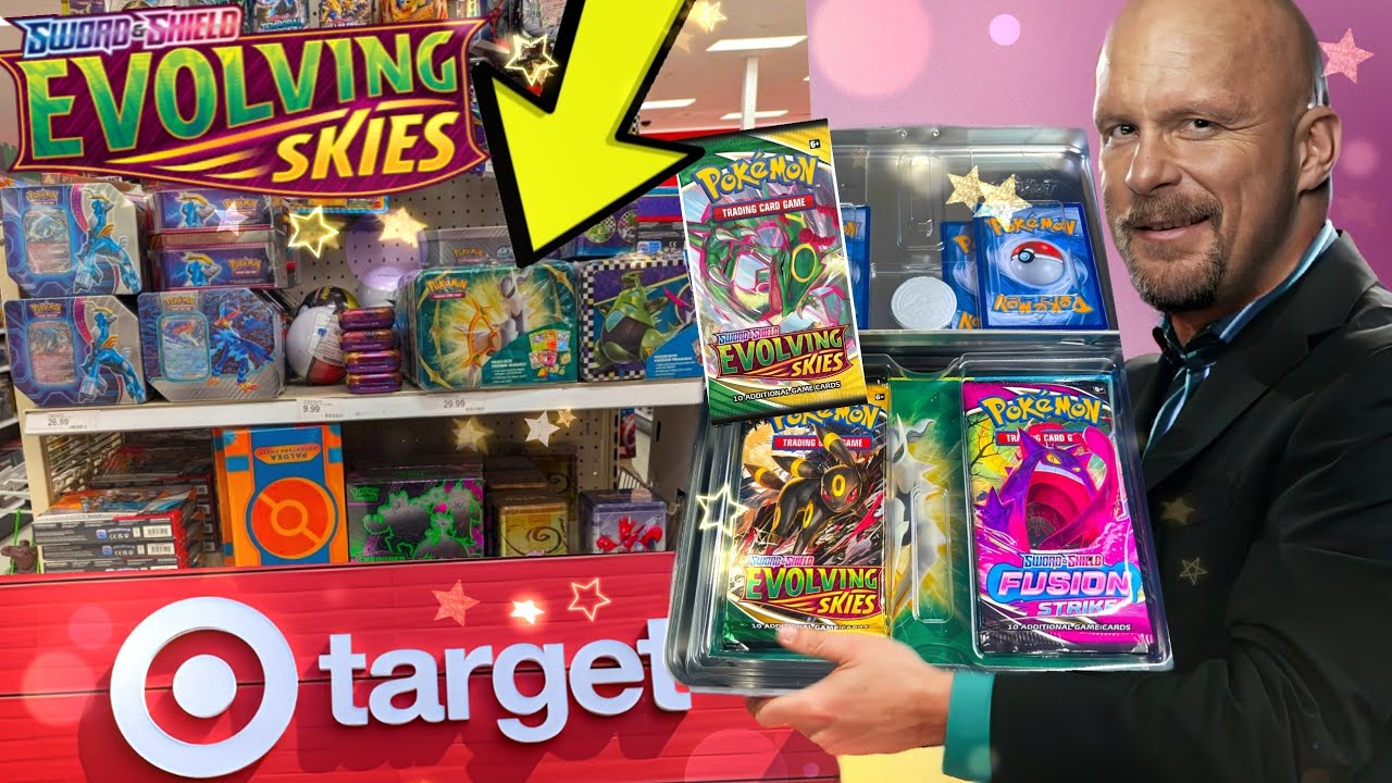 CHECK YOUR STORES | Target Has EVOLVING SKIES Packs In These TINS ...