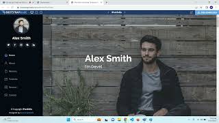 Sidebar template using Bootstrap