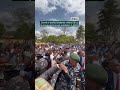Crowd of excited students cheers Otti as he inaugurates power substation in ABSU
