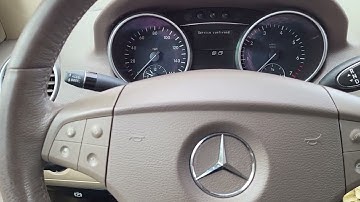 MERCEDES ML, GL OIL SERVICE RESET PROCEDURE 2006 - 2011 #oilreset
