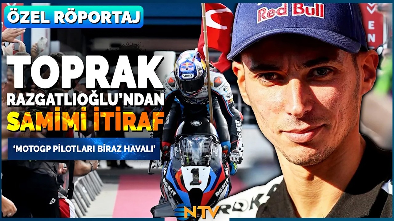 MotoGP'deki İlk Türk: Toprak Razgatlıoğlu NTV'ye Yeni Macerasını Anlattı! | NTV