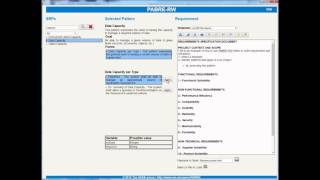 PABRE-RW Requirements Specification Editor using Patterns