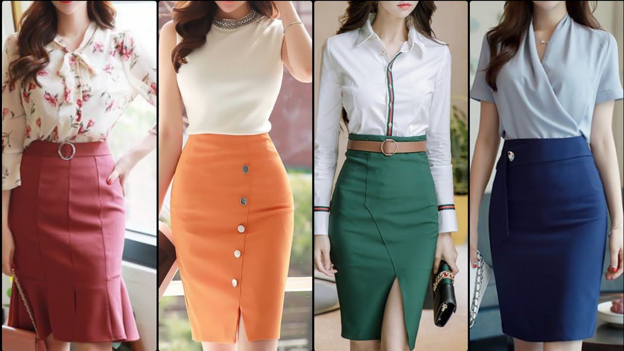 Impressively Stylish And Slim Fit Formal Pencil Skirts Outfit