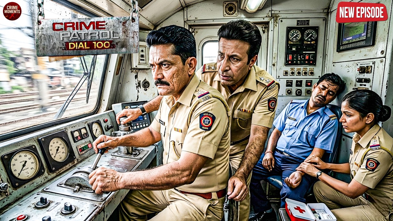 ट्रेन चालक को आया हार्ट अटेक पुलिस वालो ने संभाली ट्रेन की कमांड || Crime Patrol || New Episode