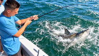 We Went Shark Fishing at Ship Island… and HOOKED A MONSTER!