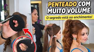 Olha o Volume Desse Penteado de Festa! 👑