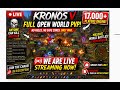 Kronos 5 / Dungeon / PvP /Leveling Up / LIVE STREAM HQ