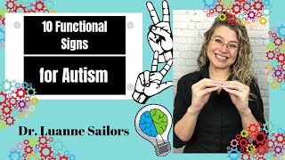 10 Functional Signs for Autism + Non Verbal + Sign Language Basics +Baby Sign Language // SIGN TRIBE