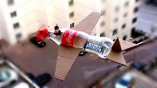 Kola Şişesinden Pervaneli Uçak Nasıl Yapılır ? - How To Build A Propeller Plane From A Coke Bottle