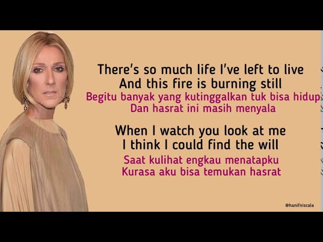 Celine Dion - I Surrender | Lirik Terjemahan class=