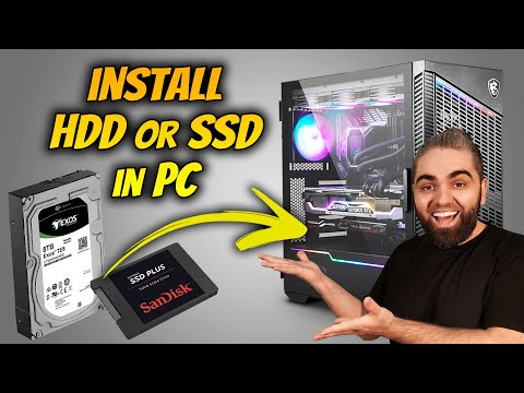 Video: Hoe om 'n Solid State Boot Drive te installeer: 9 stappe Video: Hoe om 'n Solid State Boot Drive te installeer: 9 stappe