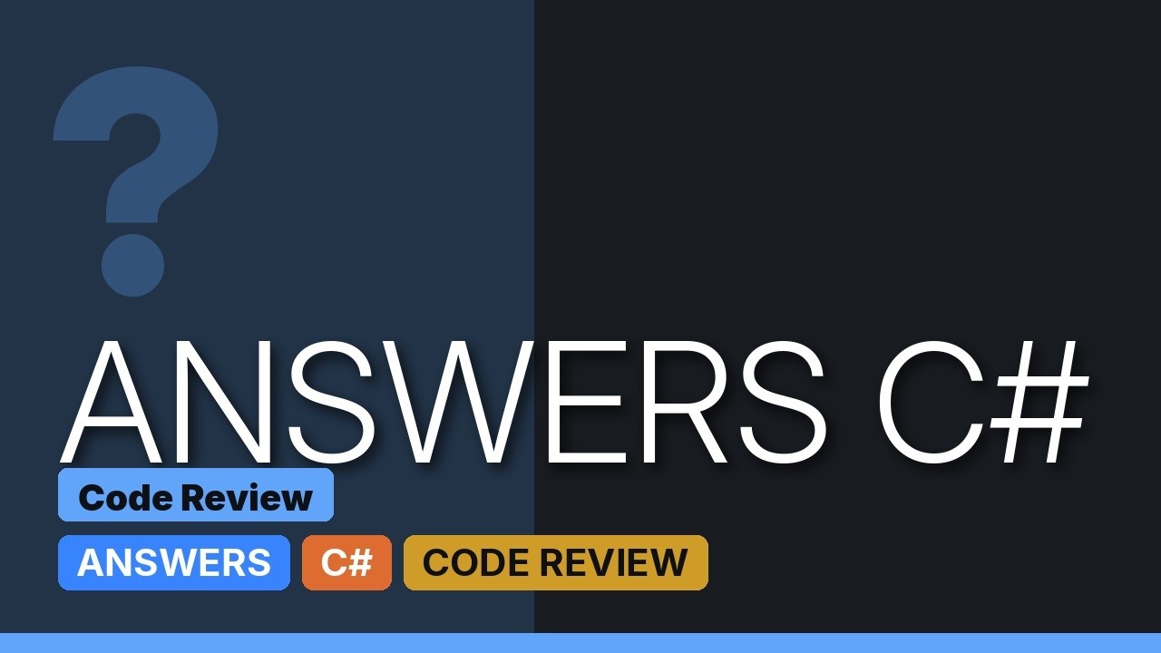 Code Review: Optimizing join statement (2 Solutions!!) - YouTube