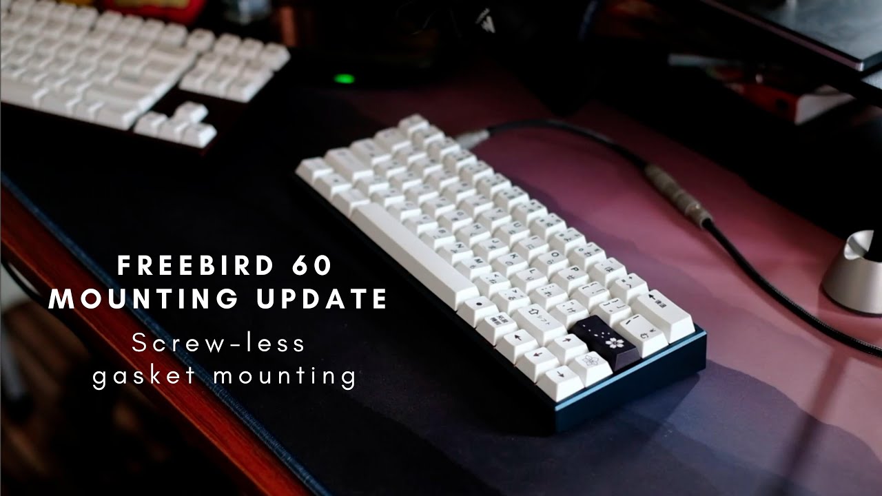 Keebs for All Freebird60 Screwless gasket mount Modding Guide YouTube