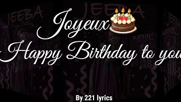 Download Jeeba Joyeux Anniversaire Mp3 Free And Mp4 Download Jeeba Joyeux Anniversaire Mp3 Free And Mp4