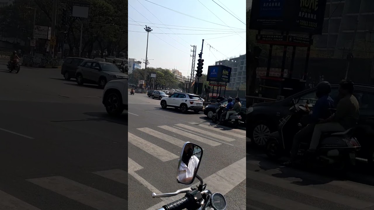 Hyderabad ||Jubilee Hills Check post || Busy 4 Roads Junction  || Traffic Signal Point ||