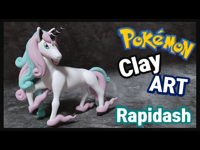 Pokemon Clayart Galarian Rapidash How To Make Pokemon Figure Youtube - making pokemon duel in roblox tutorial making figures