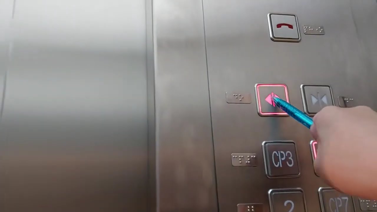 (Lift Lobby 1 New Wing) 2 Brand New Hitachi Elevators at Sunway Carnival Mall, Penang, Malaysia