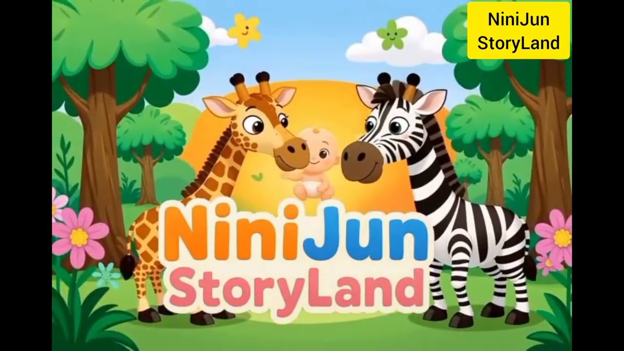 Cute Jungle Story for Kids | Talking Animals Cartoon | Giraffe, Monkey & Lion l