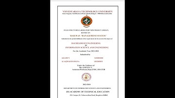 Project Report on Railway management system using Hashing.