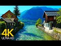 Beautiful Relaxing Music with River Sounds | 4K Video Ultra HD