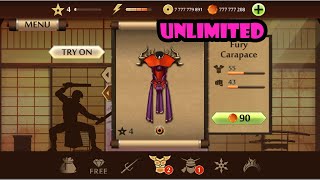 ninja shadow fight 2 mod apk : BUY AND UPGRADE EQUIPMENT UNLIMITED !!! LEVEL 4 screenshot 4