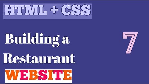 Building a Restaurant Website -7- Making the Navbar mobile responsive - part 1
