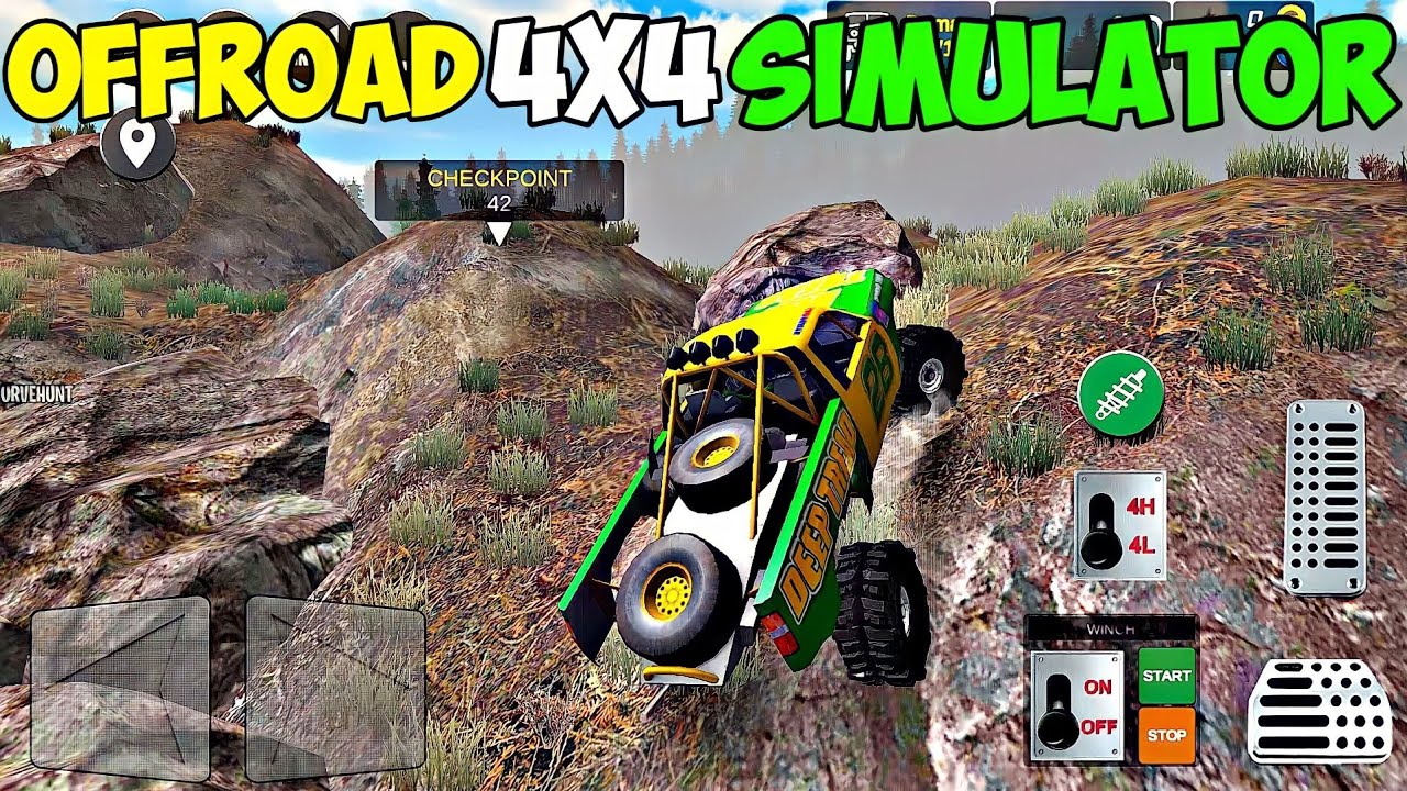 Off Road 4x4 Simulator, Offroad Car Driving, Urvehunt Simulator
