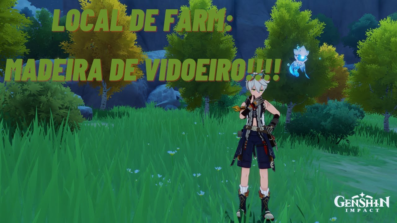 Vidoeiro / Local de Farm - Genshin Impact