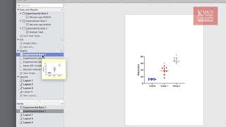 How to access and navigate key information for your projects in GraphPad Prism