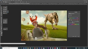 Video Demo of Dinosaur Chase Digital Background www.taramapes.com