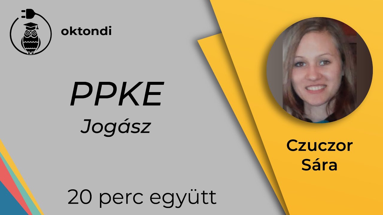 PPKE - jogász (Czuczor Sára) | 20 perc együtt