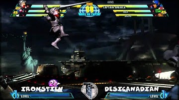Smash Up Tournament - MvC3 - Ironstien Vs Desicanadian