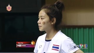 SEPAKTAKRAW  ISTAF SuperSeries 2014/15 Women&#39;s Final [Thailand - Korea] SET1