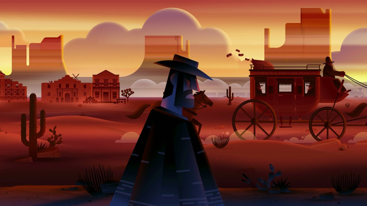 Roku screensaver Western YouTube