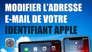 Modifier l'adresse e-mail de son identifiant Apple • iPhone iPad