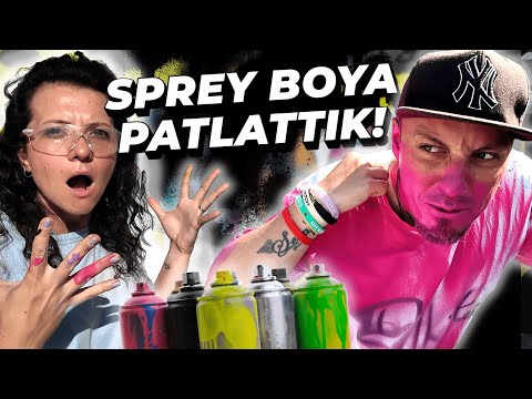 Sprey Boyaları Patlattık!