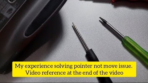 My experience fixing pointer not moving issue. Logitech MX Master 2S