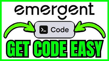 How To GET CODE From Emergent AI (QUICK & EASY) 2025
