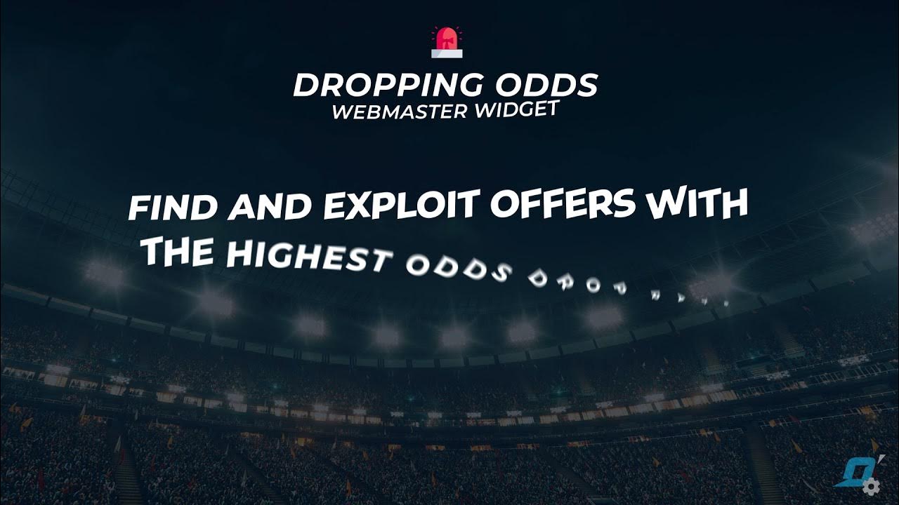 Sports Betting Widgets What Is The Oddspedia Dropping Odds master